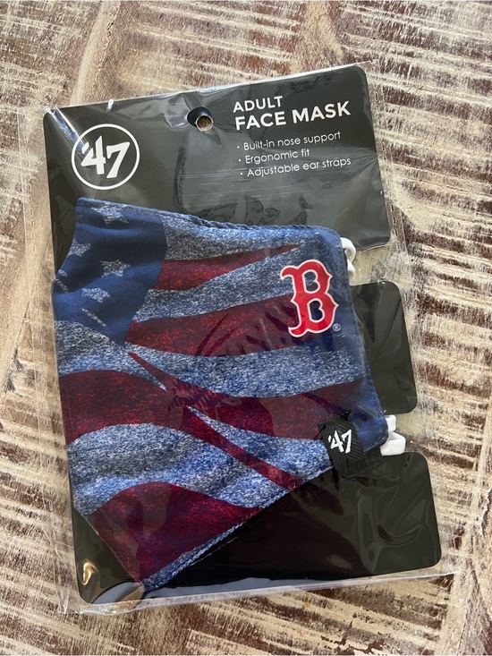 47 Other - '47 Boston Red Sox Face Mask in Navy & Red